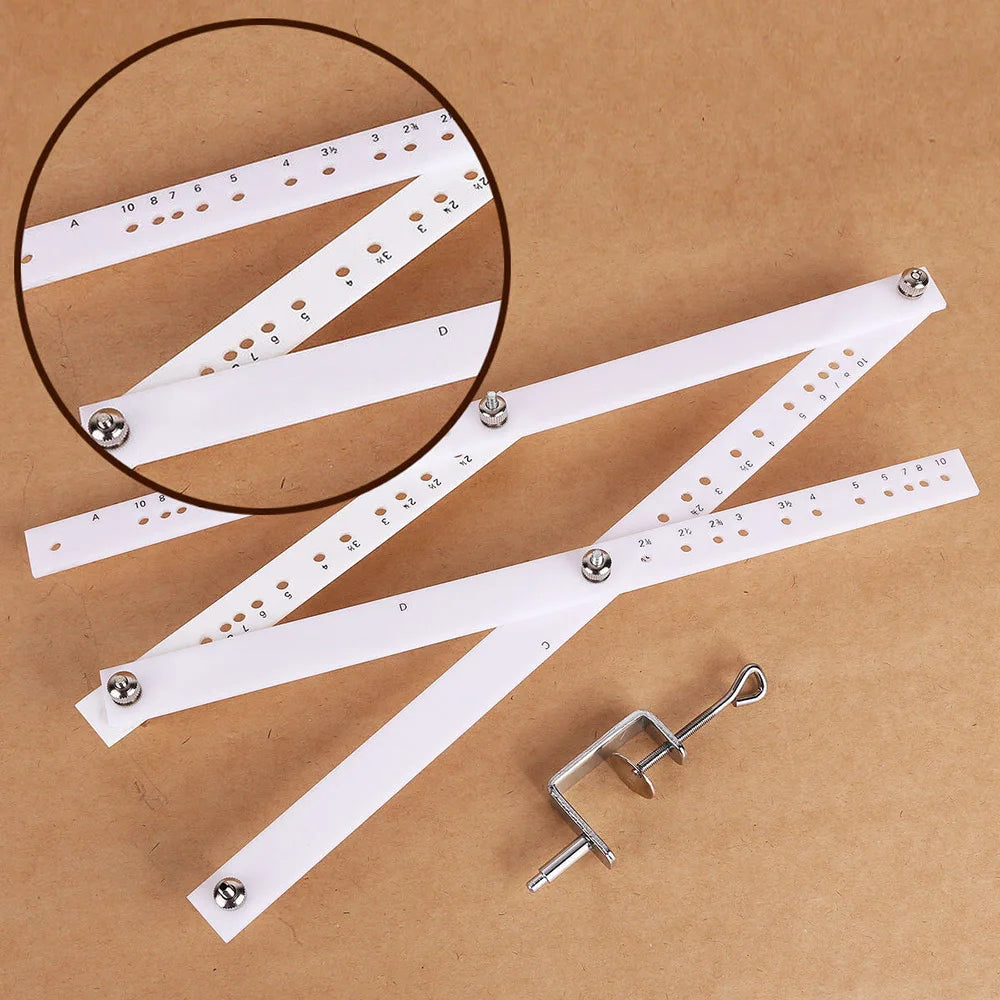 Scale Excellent Folding Ruler Artist Pantograph Copy Rluers Draw Enlarger Reducer Tool For Office School Drawing 30cm