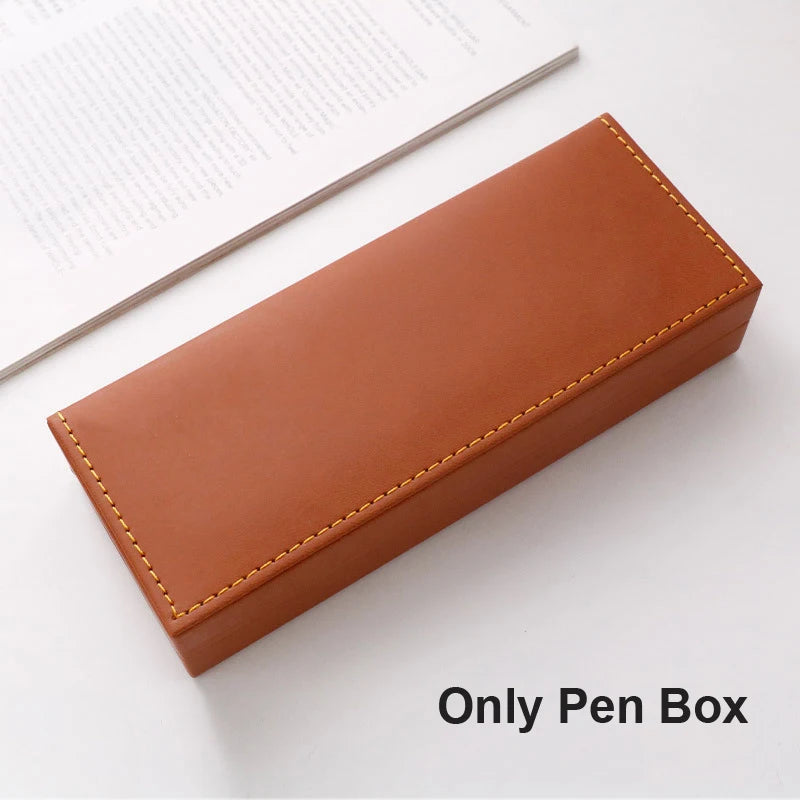 Retro Metal Fountain Pen 0.5mm Vintage Wooden Writing Pens For Students Art Calligraphy Pens Business Gifts Stationery Supplies