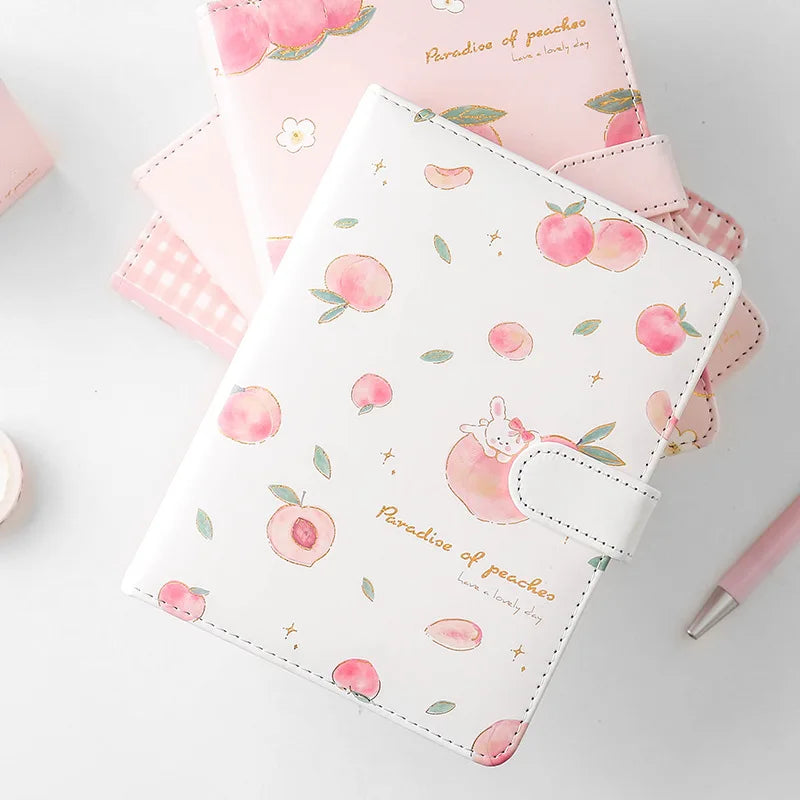 Kawaii Pink Peach Diary